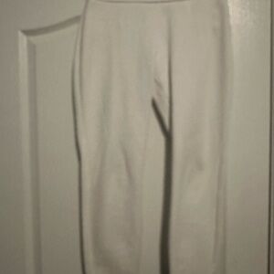 Express Cream Ankle Pants